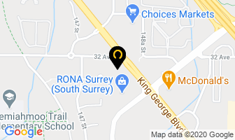 Blackswan Dry Cleaners in Surrey map