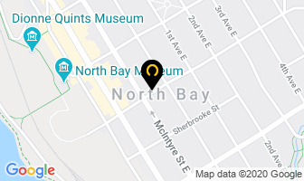 Blacktop Waterproofing in North Bay map