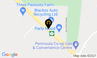 Blacky's Auto Recycling Ltd in Rouyn-Noranda map