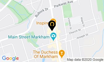 Blacky's Tattoo Studio in Markham map