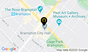 Blade Runner Barber Shop in Brampton map