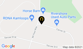 Blaine's Autobody & Paint in Kamloops map