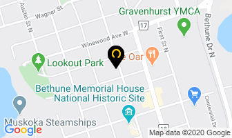 Blair Marketing Ltd in Gravenhurst map