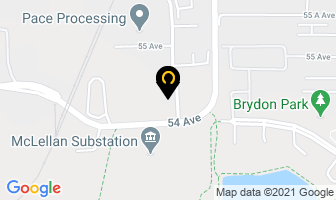 Blanche Equipment Rentals Ltd in Surrey map