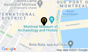 Blanche Galerie D'art in Montreal map