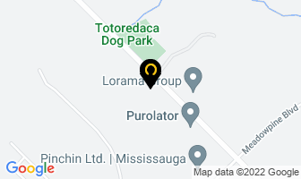 Blandford Construction Services Inc in Mississauga map