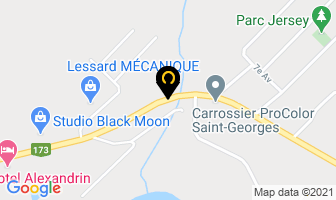 Blastrac P L Veilleux in Saint-Georges map
