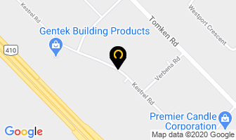 Blb Manufacturing Inc in Mississauga map