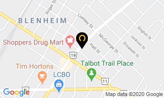 Blenheim Variety in Chatham-Kent map