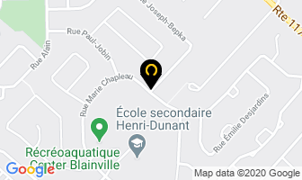 Bleu 3 Inc in Blainville map