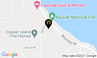 Blind Bay Hall in Agassiz map