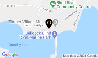 Blind River Boat Works Ltd in Gracefield map