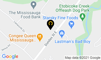Blinds To Go in Mississauga map