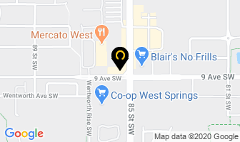 Blink Eyewear in Calgary map