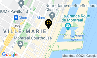 Blond Et Associ&eacute;s in Montreal map