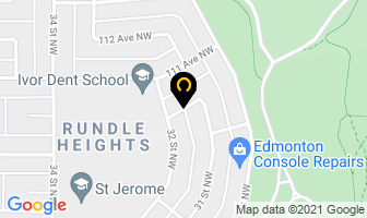 Bloom Fitness in Edmonton map