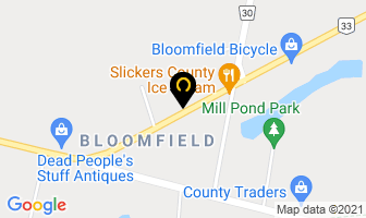 Bloomfield Public Library in Prince Edward map