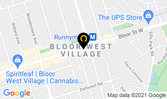 Bloor Optical in Orillia map