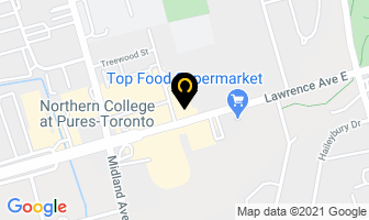 Blossom Dental Care in Orillia map