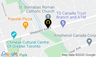 Blue Apple Ims in Scarborough map