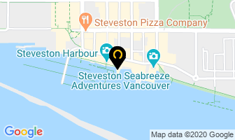 Blue Canoe Waterfront Restaurant in Richmond map