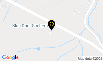 Blue Door Shelters in Kanata map
