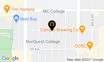 Blue Fish Studio in Kenora map