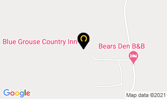 Blue Grouse Country Inn in Clearwater map
