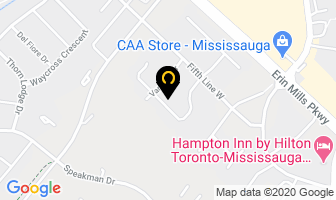 Blue Hawaii Pool Service in Mississauga map