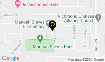 Blue Heron Montessori Pre-School in Richmond map