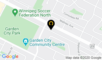 Blue Jay Building Services Inc in Winnipeg map