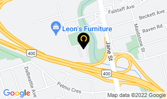 Blue Knight Roofing Inc in North York map