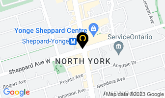Blue Mahoe Catering in North York map