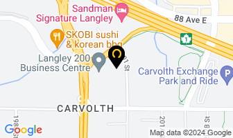 Blue Meta Measurable Marketing in Langley map