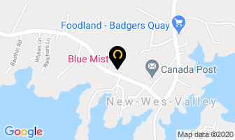 Blue Mist Motel in Division No. 7, Subd. D map