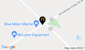 Blue Moon Parts And Service in Barrie map