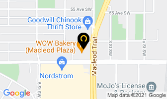 Blue Ocean Vietnamese Restaurant in Calgary map