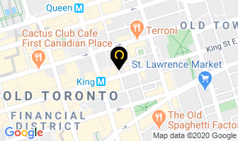 Blue Point Jewellers in Toronto map