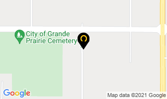 Blue Ridge Concrete in Grande Prairie map