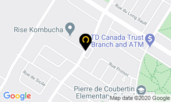 Blue Seafood Incorporated in Brantford map