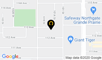 Blue Seal Construction in Grande Prairie map