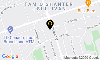 Blue Sky Dry Cleaners in Orillia map