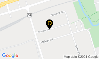 Blue Star Trailer Rentals in Oshawa map