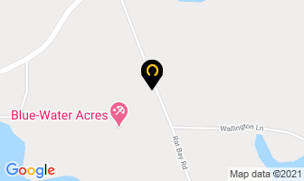 Blue-Water Acres in Huntsville map