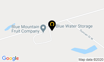 Blue Water Storage in The Blue Mountains map