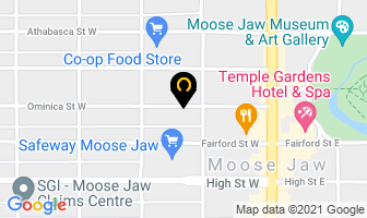 Blue Whale Financial Solutions Inc in Moose Jaw map
