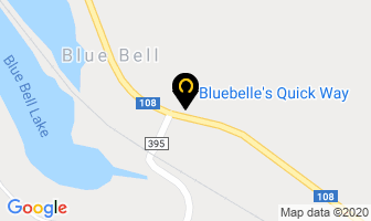 Bluebelle's Quick Way in New Denmark map