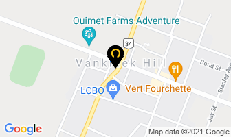 Blueberry Hill Bistro in Vankleek Hill map