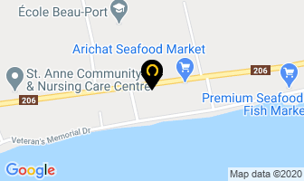 Bluenose Insurance Brokers in Arichat map