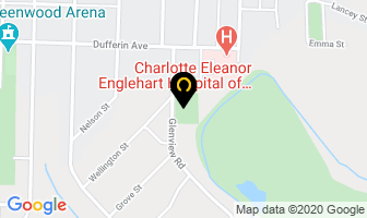 Bluewater Hearing Centre in Petrolia map